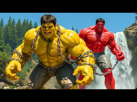 RED HULK vs GOLD HULK EPIC BATTLE! However,  HULK Unexpected SAVE Changes Everything!