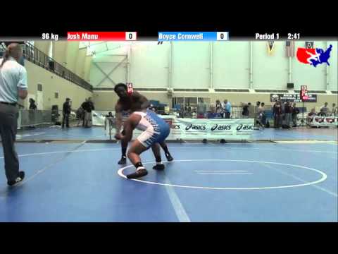Josh Manu vs. Boyce Cornwell at 2013 ASICS University Nationals - FS