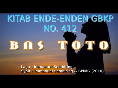 KEE 412 | Kitab ende enden 412 Bas TOTO | Karaoke