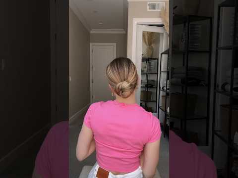 EASY 10-SECOND LOW BUN