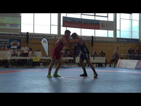 97 gr Viertelfinale Etienne Wyrich   Ramsin Azizsir