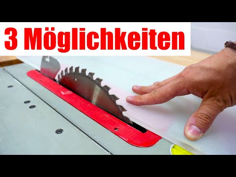 ACRYLGLAS schneiden Tipps & Tricks  | MrHandwerk