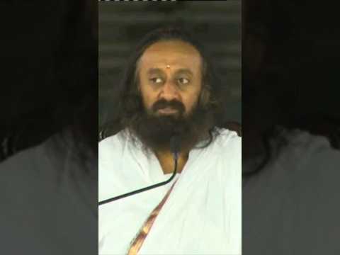 gurudev Sri Sri Ravi Shankar on Sadhguru thoughts #shorts