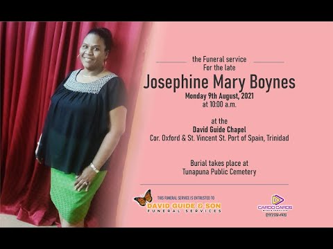 Celebrating the Life of... Josephine Mary Boynes