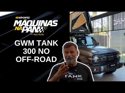 Desafios off-road e lama com o GWM Tank 300 | MÁQUINAS NA PAN
