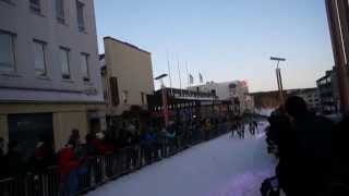 preview picture of video 'Reindeer race in Rovaniemi, Lapland, Finland'