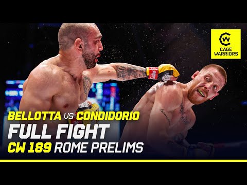 Salvatore Bellotta vs Fabio Condidorio full fight