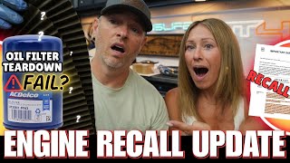 Inside the GM 6.2L Engine Recall: Oil Filter Condition + BIG NHTSA Updates