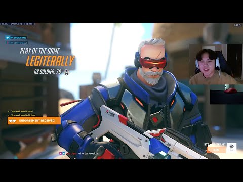 18K dmg! TR33 Insane SOLDIER 76 Season 20 Top 500 Gameplay Overwatch 2