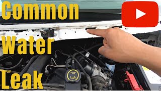Ford Transit - Water Leak (Drain issue)