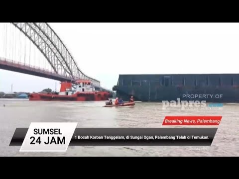 1 Bocah Tenggelam di Sungai Ogan Palembang Telah di Temukan