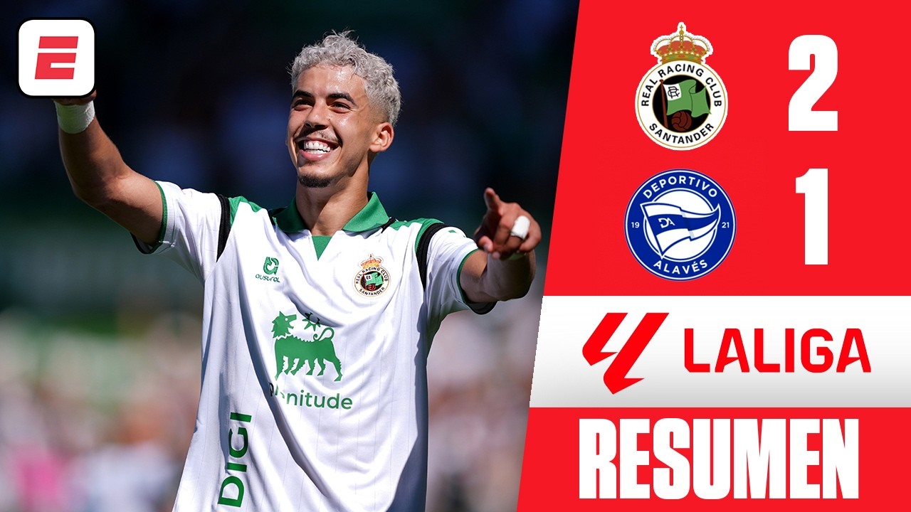 RACING DE SANTANDER firmó SEGUNDA VICTORIA ante ALAVÉS gracias al DOBLETE de YASSIR ZABIRI | La Liga