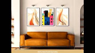 Transform Your Space with City Blocks Colorful Abstract Wall Art – Bold, Playful & Perfect for ...