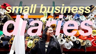 small business diaries // preparing for my bachelorette, packing orders, using DTF transfers