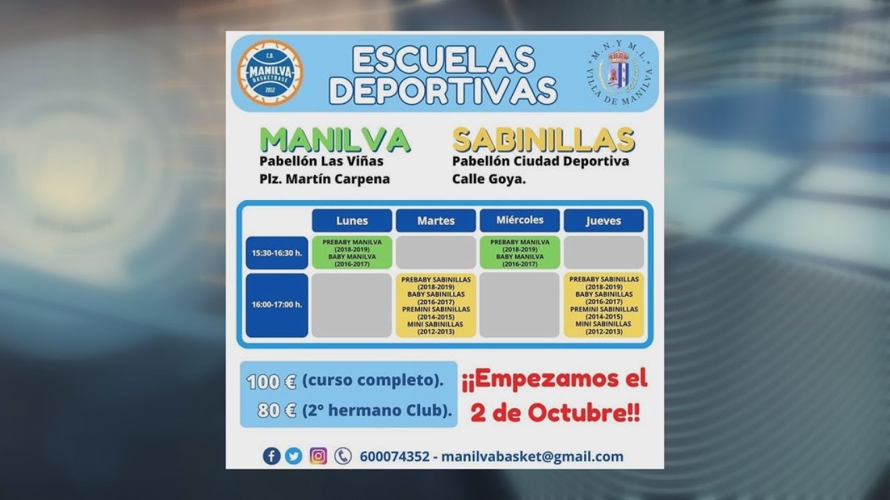 Nuevo curso en la Escuela de Baloncesto Nuevo curso en la Escuela de Baloncesto