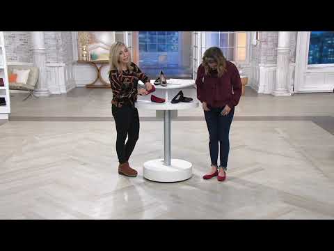 Clarks Collection Leather or Suede Flats - Gracelin Zone on QVC