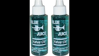 Video thumbnail for BLUE JUICE VALVE OIL review plus new strategy for killing bacteria growth by TRUMPETSIZZLE