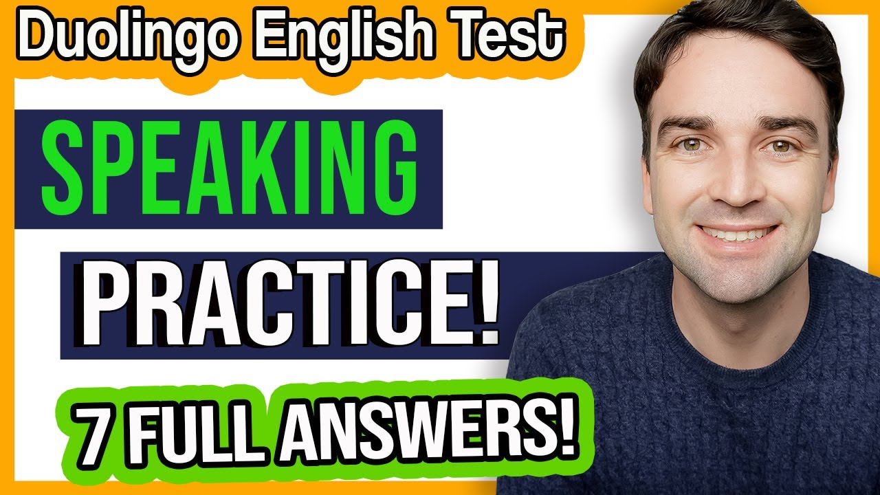 Speaking Practice! Duolingo English Test