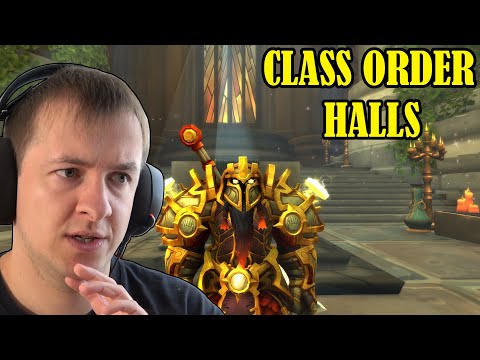 Marcel Reacts to Class Order Halls in a Nutshell (A WoW Machinima by Nixxiom)