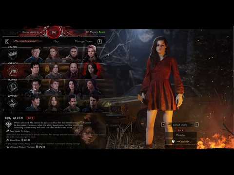Evil Dead the game all characters | Select screen