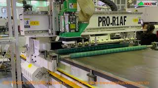 MÁY CNC NESTING THAY DAO TỰ ĐỘNG HOLZTEK PRO-R1AF . Top đầu thị trường Máy Cnc Nesting tại Việt Nam