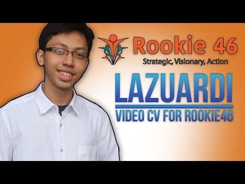 Rookie 46 (Management Trainee BNI46) - Lazuardi Ridho Maulana (Best Video CV)