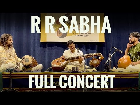 Full Concert at R R Sabha | Ramana Balachandhran - Carnatic Veena