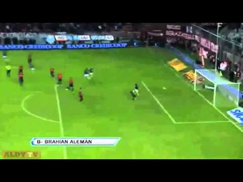 golesya.com gol de Alemán Independiente 1 - 1 Unión Fecha 9  Torneo Final 2013