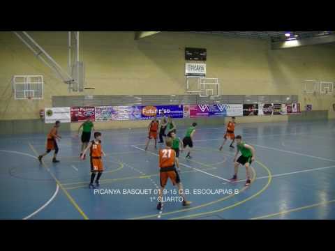 PICANYA BASKET 01 51-48 C.B. ESCOLAPIAS B