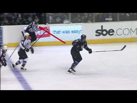 Darcy Tucker Cheap Hit On Matt Greene (March,23,2010)