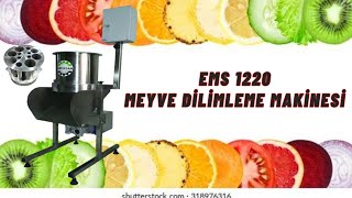 MEYVE & SEBZE DİLİMLEME MAKİNESİ EMS 1220