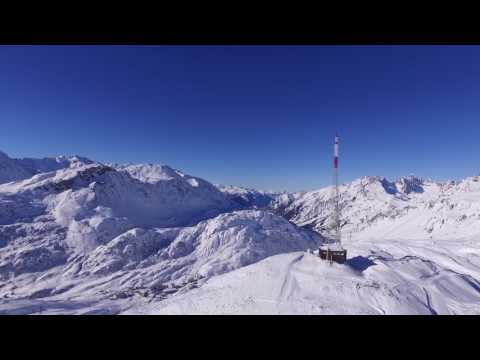 Der weiße Traum aus der Luft, St. Anton am Arlberg