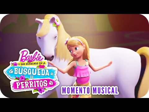 Live in the Moment | Video Musical (Competencia)| Barbie y sus hermanas en la "Búsqueda de perritos"