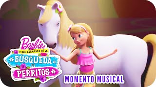 Live In The Moment | Video Musical (Competencia)| Barbie y sus hermanas en la &quot;Búsqueda de perritos&quot;