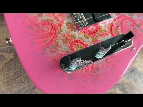 MyDream Partcaster Custom Built - Pink Paisley Asyllum image 10