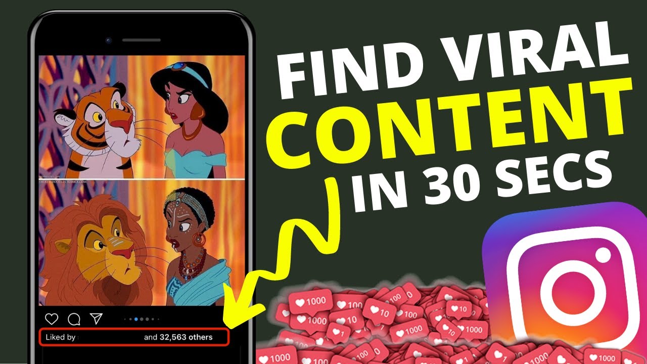 How To Find Unlimited VIRAL Content For Your Instagram Pages