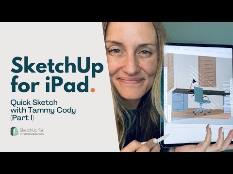 SketchUp for iPad - Bedroom Nook Office Quick Sketch - Part I (The Shell)