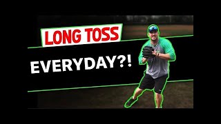 LONG TOSS EVERYDAY TO INCREASE THROWING VELOCITY?! ⚾️🔥