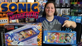 1993 Sonic the Hedgehog Tabletop Pinball Machine (A closer look with gameplay) Vintage Toy!