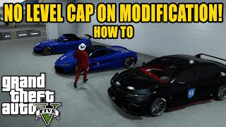 How To Skip The Level Cap On Car Customisation! - GTA 5 Tuners Update