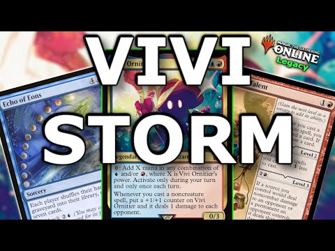 Is VIVI a GAMBLE in Legacy? Vivi, Ornitier + Artist's Talent — MTG Storm | Magic: The Gathering