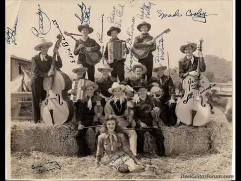 TEX WILLIAMS & SPADE COOLEY and his Band  - TAke Me BAck To Tulsa (KECA Broadcast)