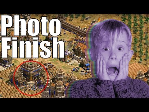 AoE2 - Insane Photo Finish Sudden Death!
