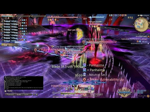 FFXIV - P4S Phase 2 Clear - PLD OT POV - No commentary