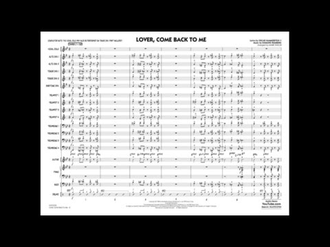 Lover, Come Back To Me arranged by Mark Taylor