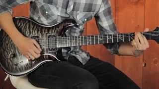 Mark Holcomb of Periphery plays &quot;Scarlet&quot; ( Periphery II ) Limited Edition PRS