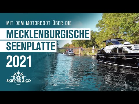 Urlaub mit dem Motorboot an der Mecklenburgischen Seenplatte - Boot "Holly" (Yachtcharter Schulz)
