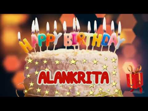 ALANKRITA Happy Birthday Song | Happy Birthday Wishes | Happy Birthday To You | Birthday ALANKRITA