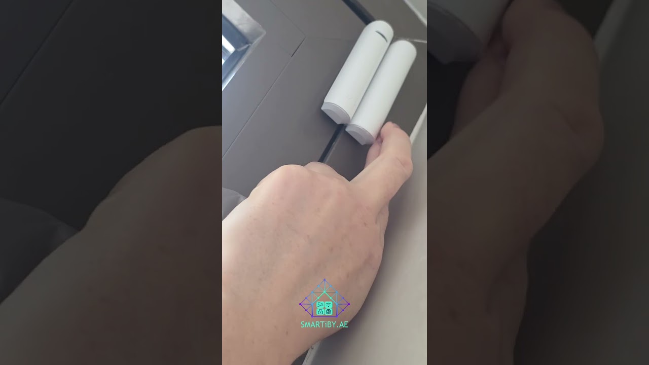 AJAX DoorProtect White (Part 2) 🏰 Travel-Proof Alerts + Vibration Guard | www.smartiby.ae