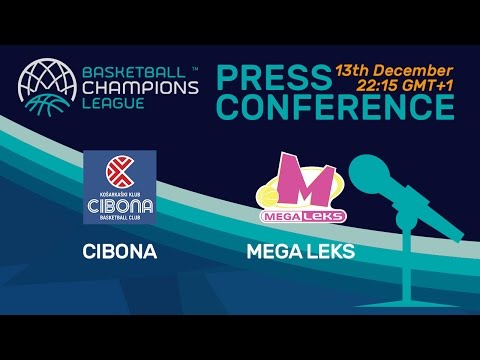 Cibona v Mega Leks - Press Conference - Basketball Champions League